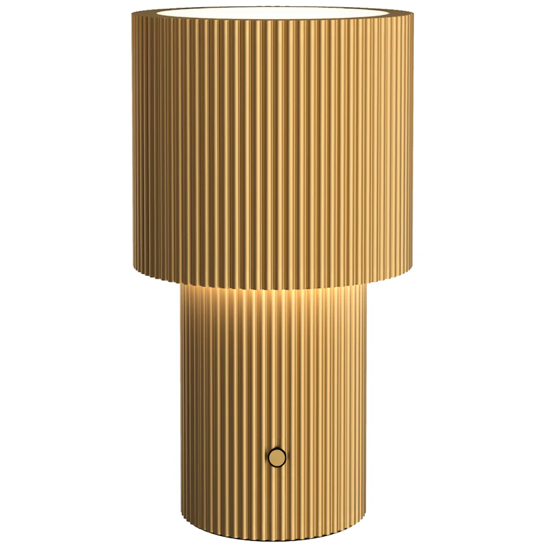 Iluma Bordlampe Bærbar, Guld