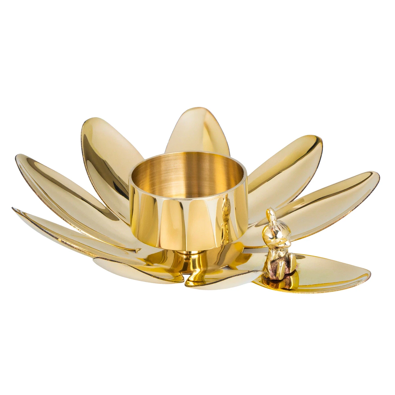 Hilke Collection Hilke X Mumitrold Fyrfadsstage Lilla My - Lysestager Messing Guld - 2025MXHCSLMB