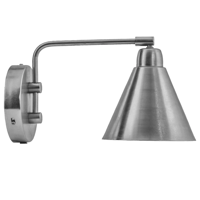 Game Væglampe, Brushed Silver