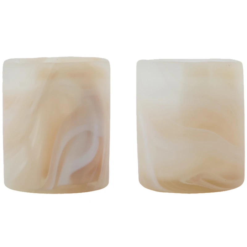 Kae Fyrfadsstage 2-pak, Beige