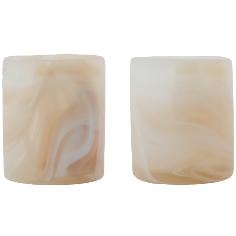 Kae Fyrfadsstage 2-pak, Beige