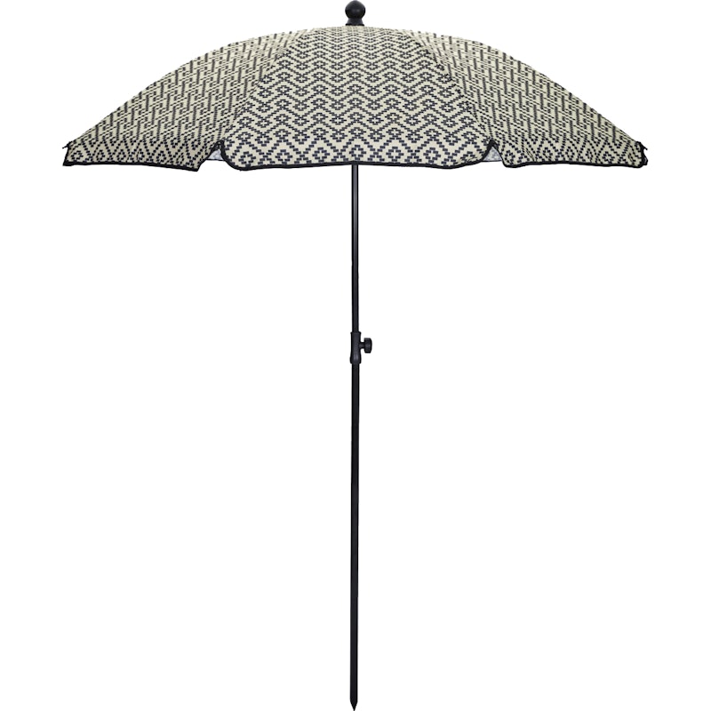 Parasol Ø180 cm, Sort / Sand