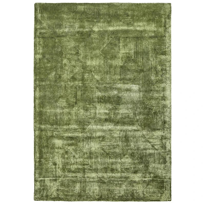 Shine Tæppe Grønt 160x203 cm, Grønt