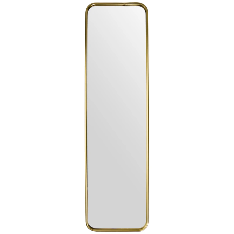 Spejl 35x129 cm, Guld