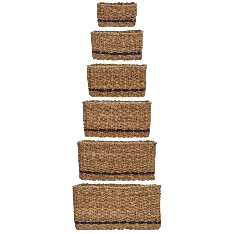 Squares Sæt Med 6 Kurve, Naturlige