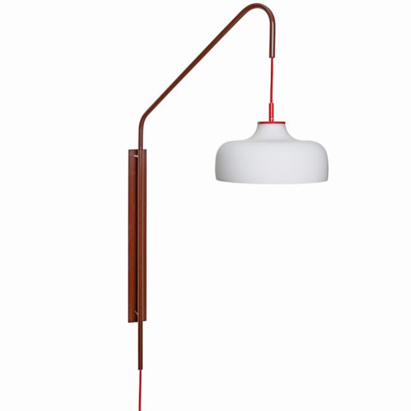 Current Væglampe, Rød/Maroon