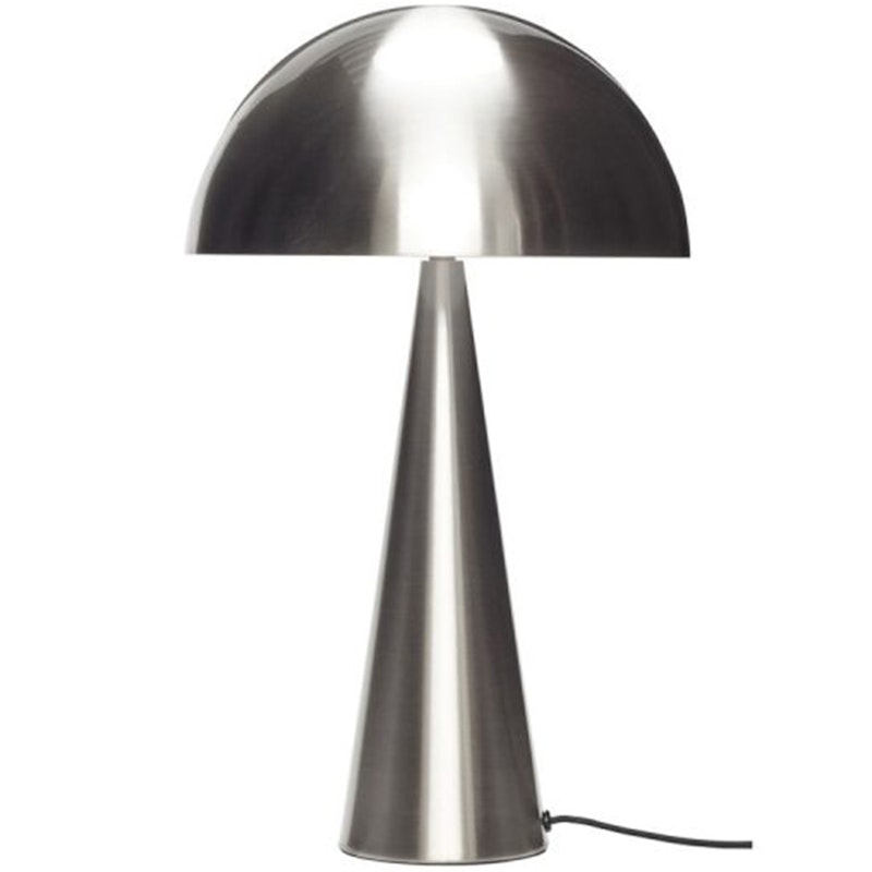 Mush Tall Bordlampe, Nikkel