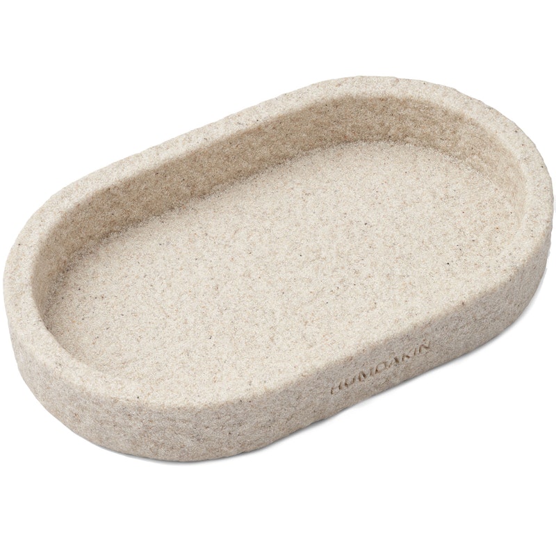 Oval Bakke Sandsten 25x15 cm