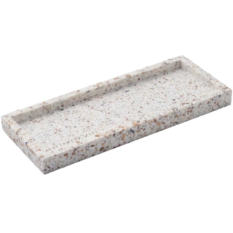 Terrazzo Bakke 25 cm, Hvid