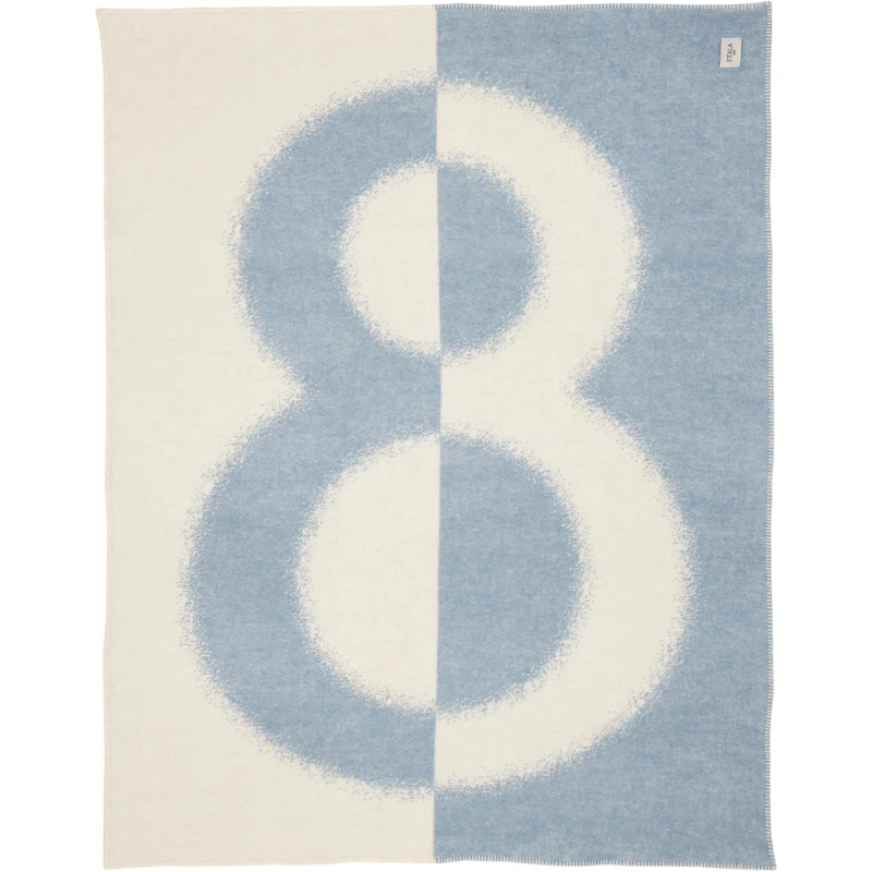 8 Tæppe 130x180 cm, Haze Blue