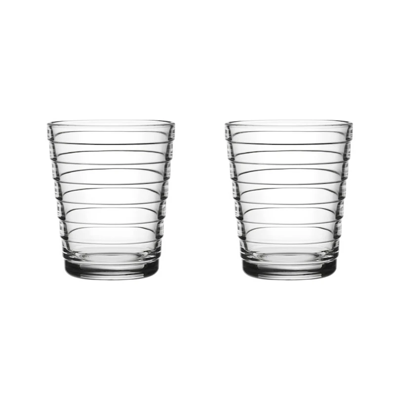Aino Aalto Drikkeglas 22 cl 2-pak, Klart