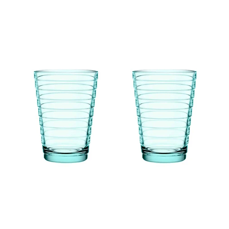 Aino Aalto Drikkeglas 33 cl 2-pak, Water Green