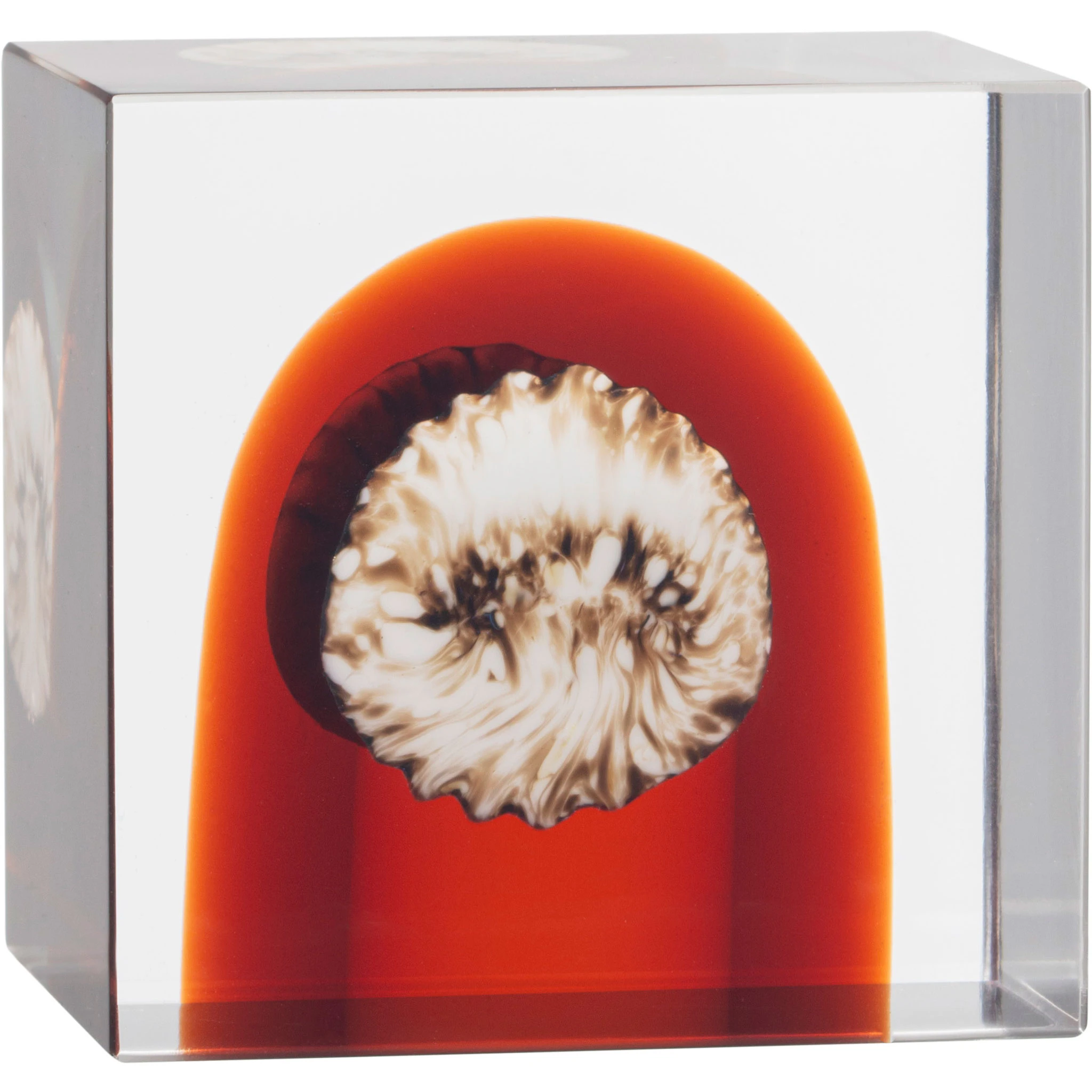 Iittala &Aring;rskube 2026 - Kunstglas Mundbl&aelig;st Glas Orange - 1084758