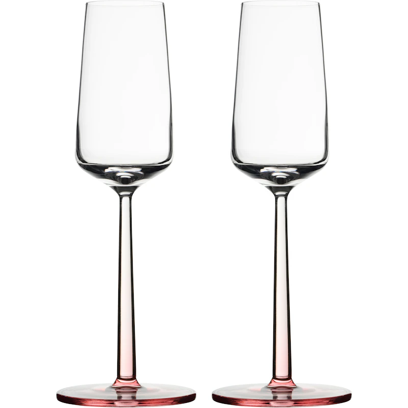 Essence Champagneglas 21 cl 2-pak, Rose