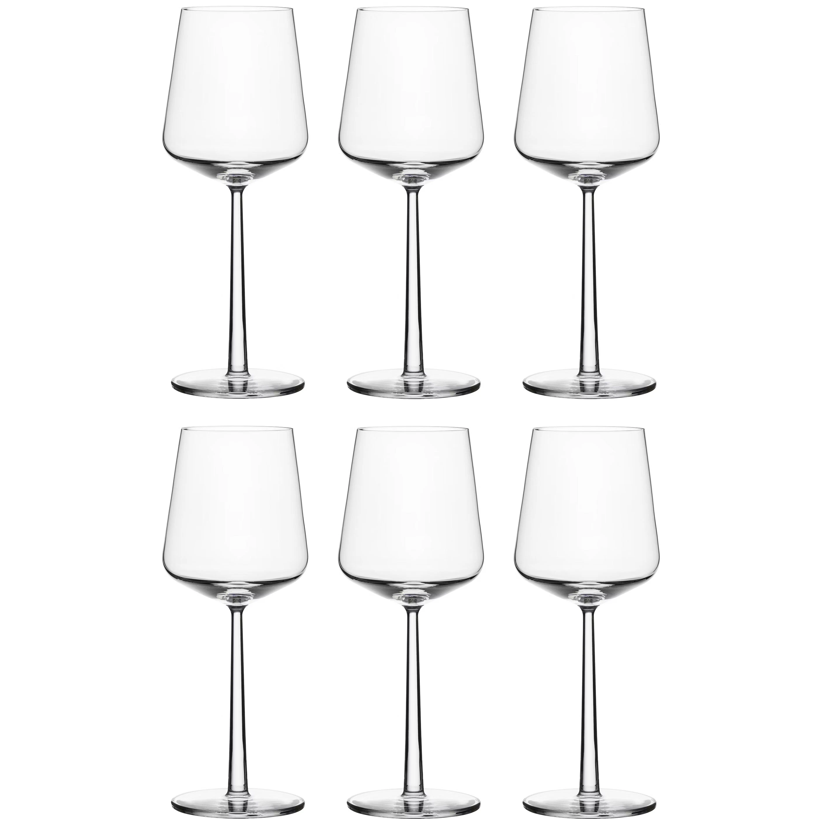 Iittala Essence R&oslash;dvins 45 Cl 6-pak - Vinglas Glas Klar - 1008568-6PCS