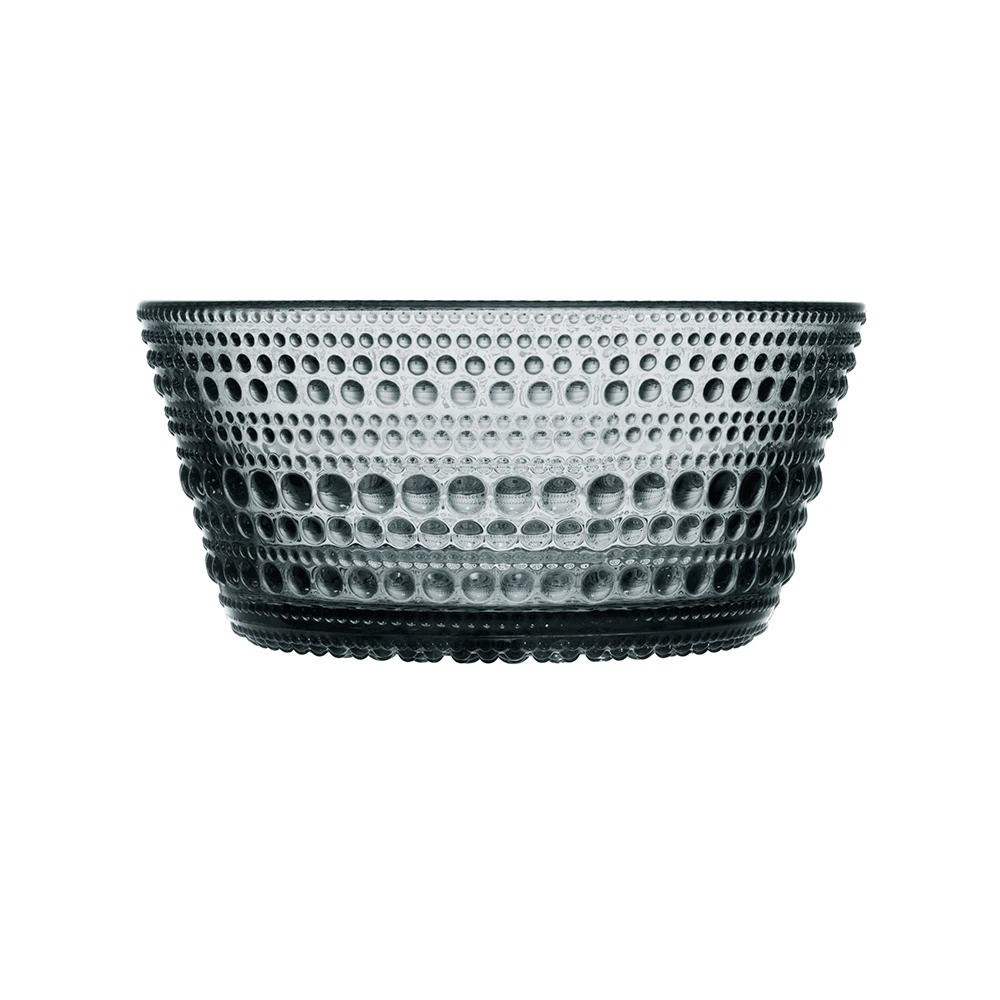 Iittala Kastehelmi Sk&aring;l - Serveringssk&aring;le Glas Gr&aring; - 1007530