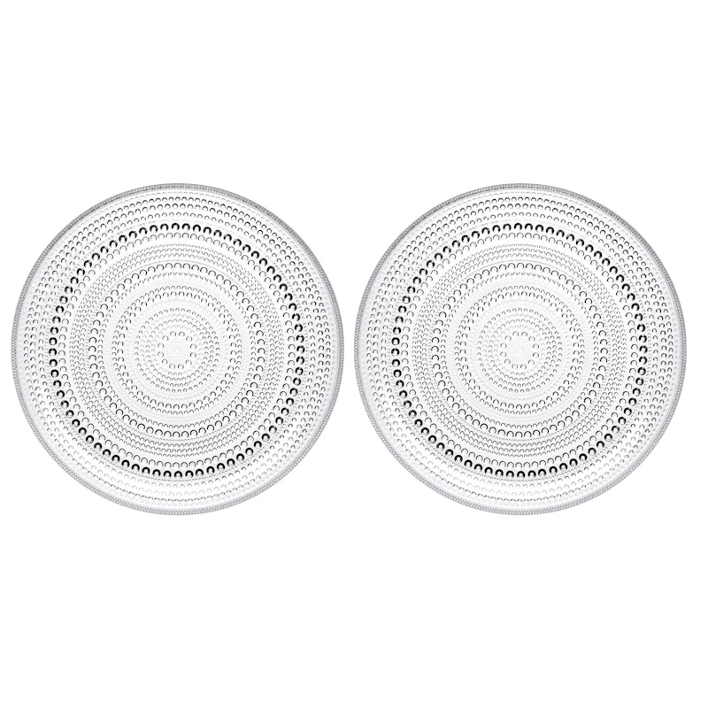 Kastehelmi Tallerken Klar 24,8 cm, 2 Stk