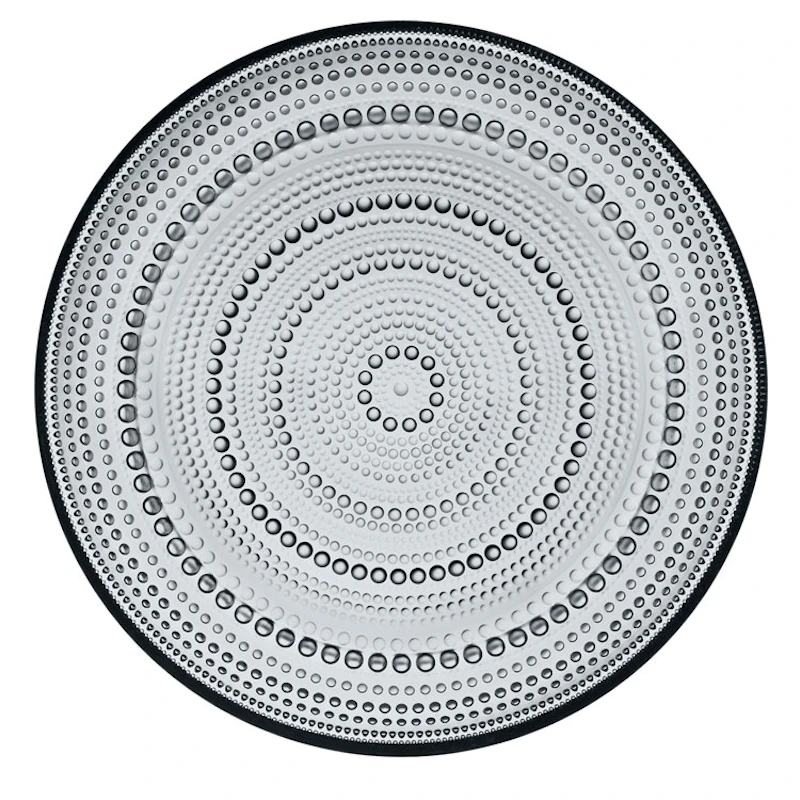 Kastehelmi Tallerken, Grå 248 mm