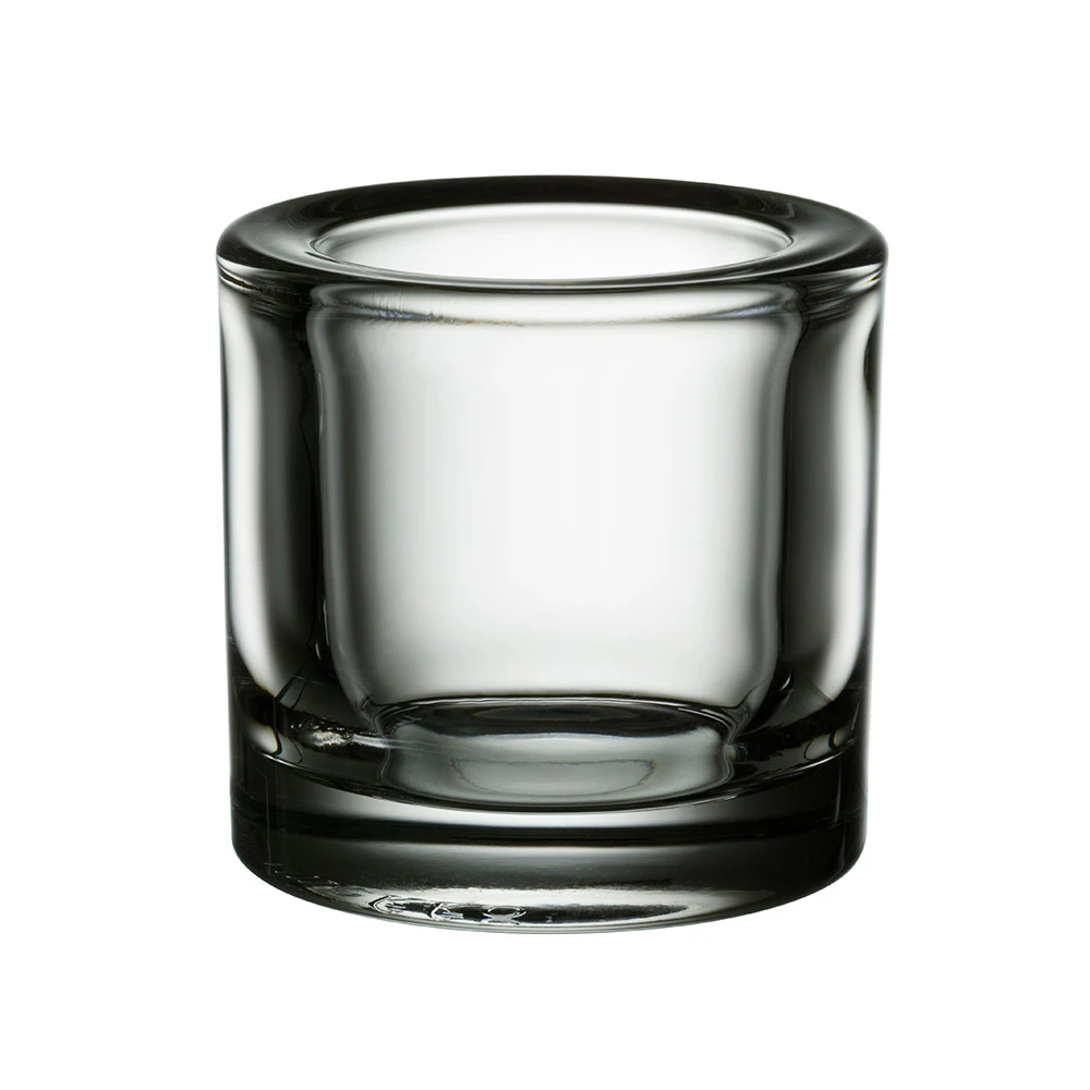 Iittala Kivi Fyrfadsstage 6 Cm - Fyrfadsstager Glas Klar - 1007068