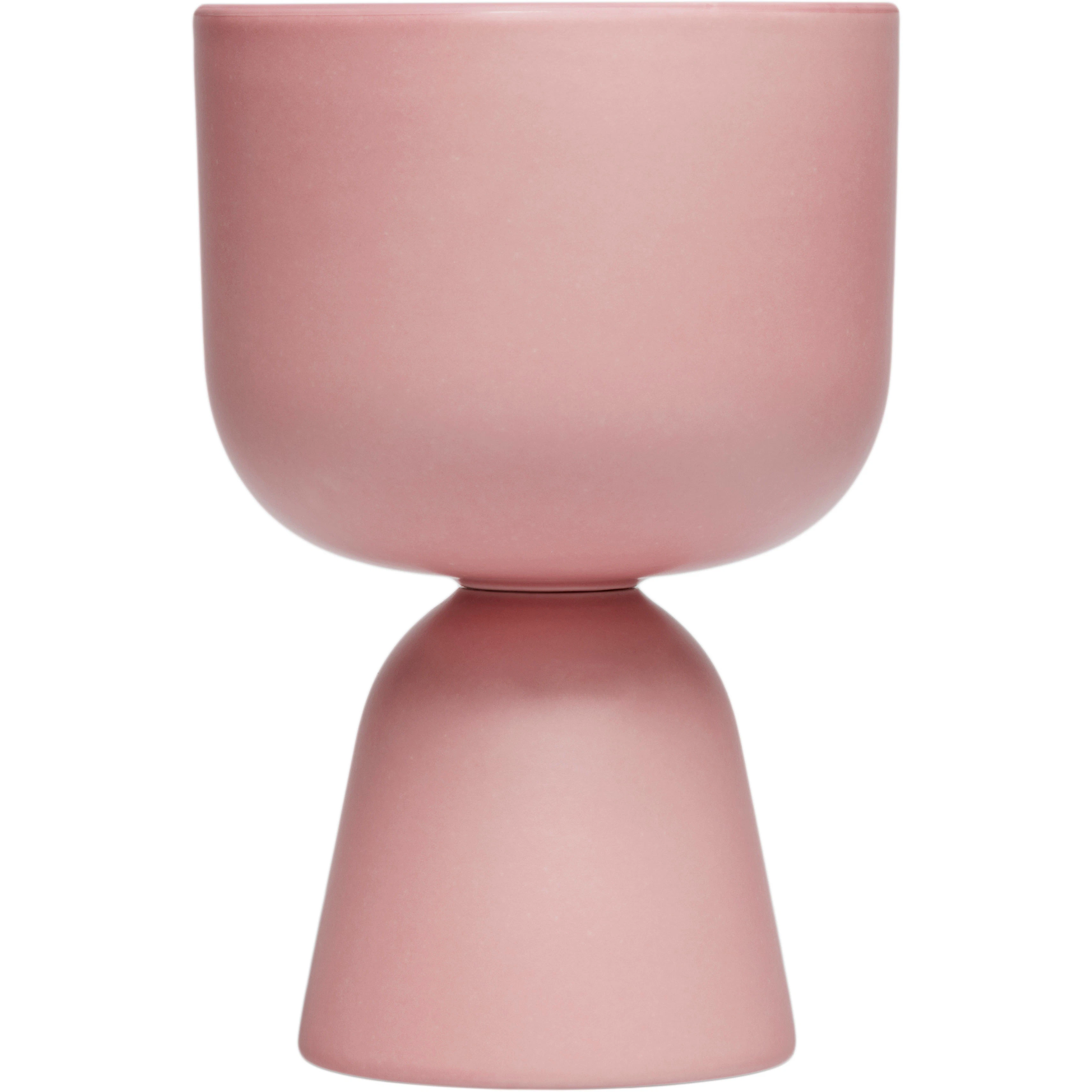 Iittala Nappula Krukke 19x12,5 Cm Rose - Krukker Keramik Rose (Pink) - 1084098