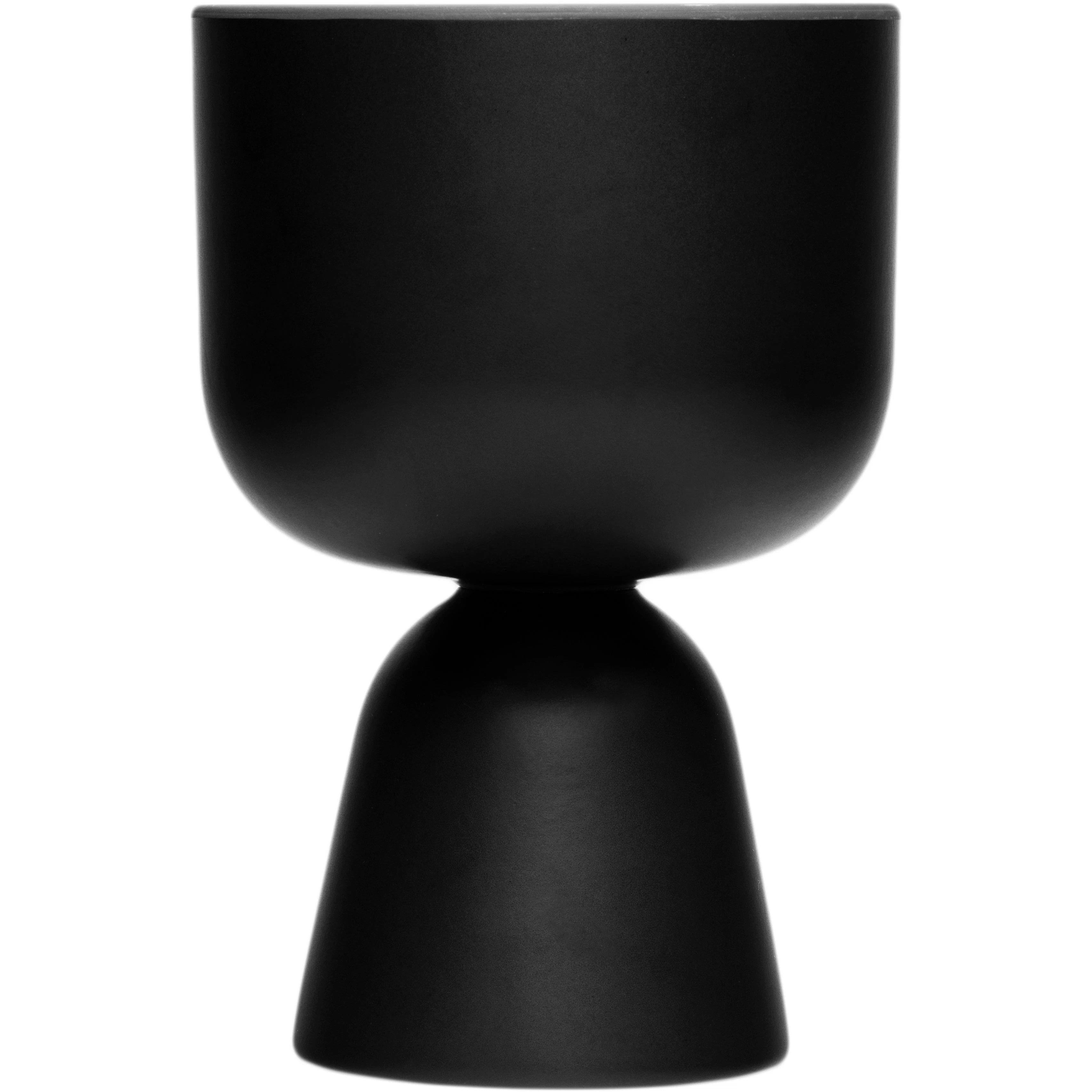 Iittala Nappula Krukke 19x12,5 Cm - Krukker Keramik Sort - 1084103