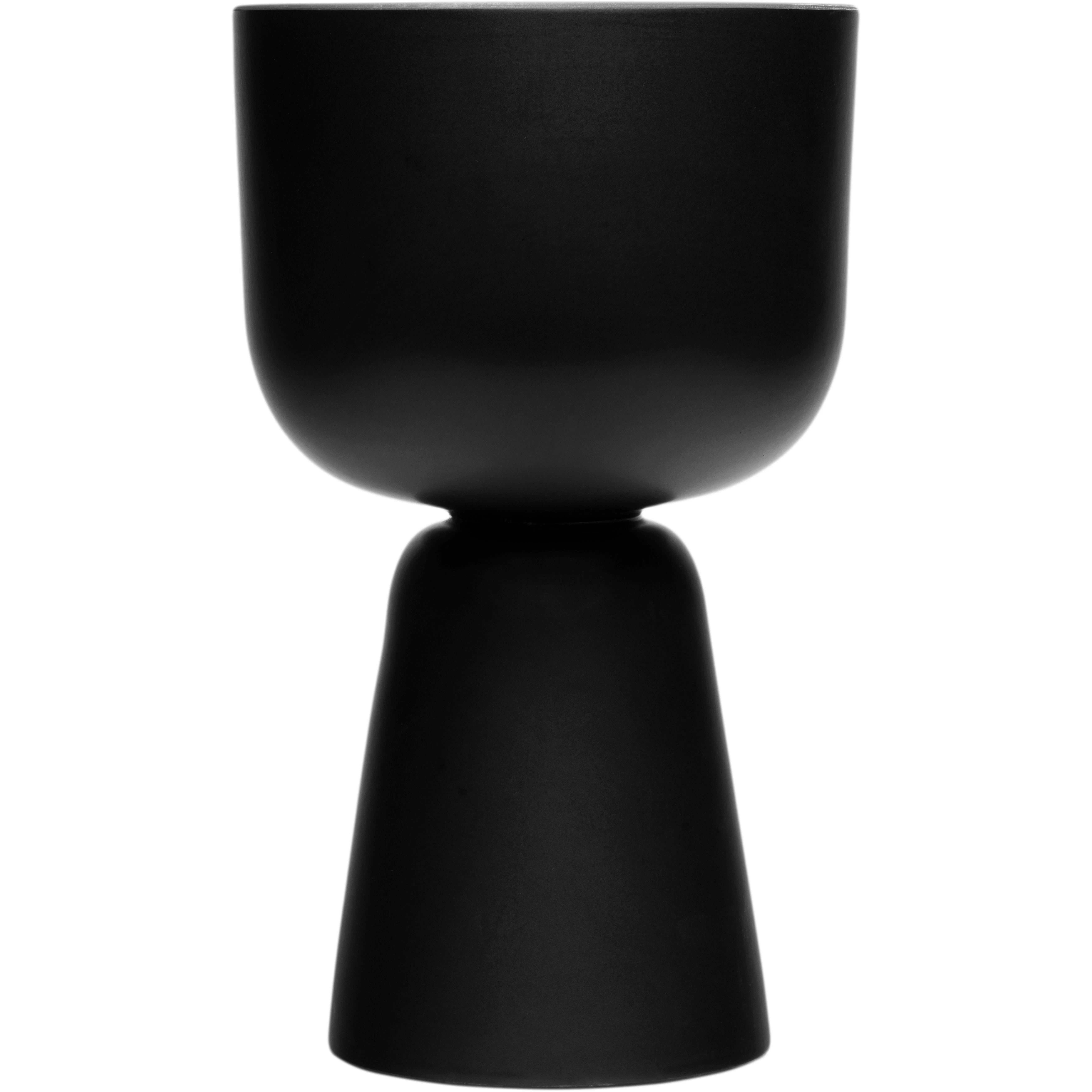 Iittala Nappula Krukke 23x19 Cm Mat - Krukker Keramik Sort - 1084097