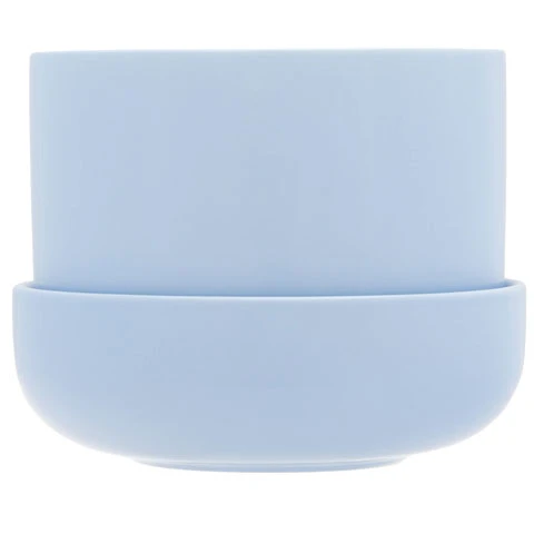 Iittala Nappula Krukke Med Underkop 17x13 Cm - Krukker Keramik Aqua - 1076029