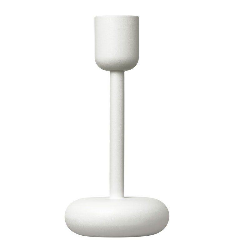 Nappula Lysestage 183 mm, Hvid