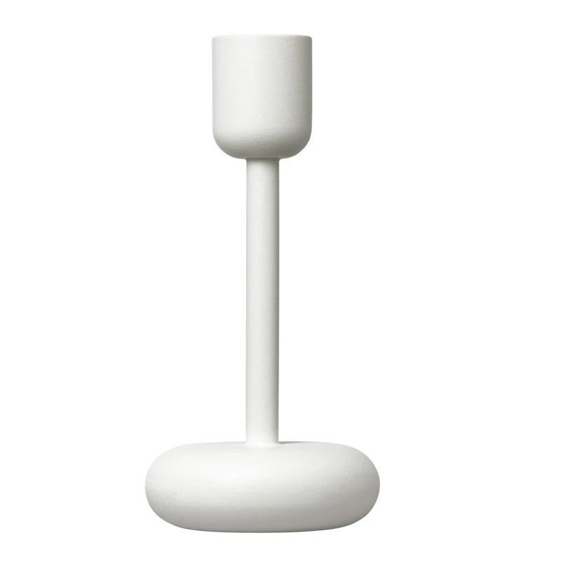 Nappula Lysestage 183 mm, Hvid