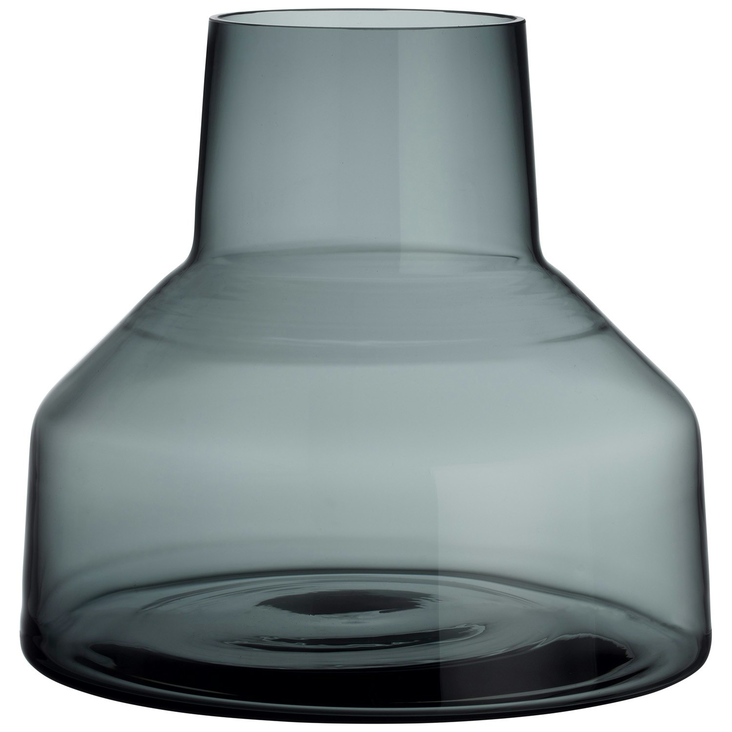 Iittala Solare Vase Lav 20x22 Cm - Vaser Glas St&aring;lgr&aring; - 1079499