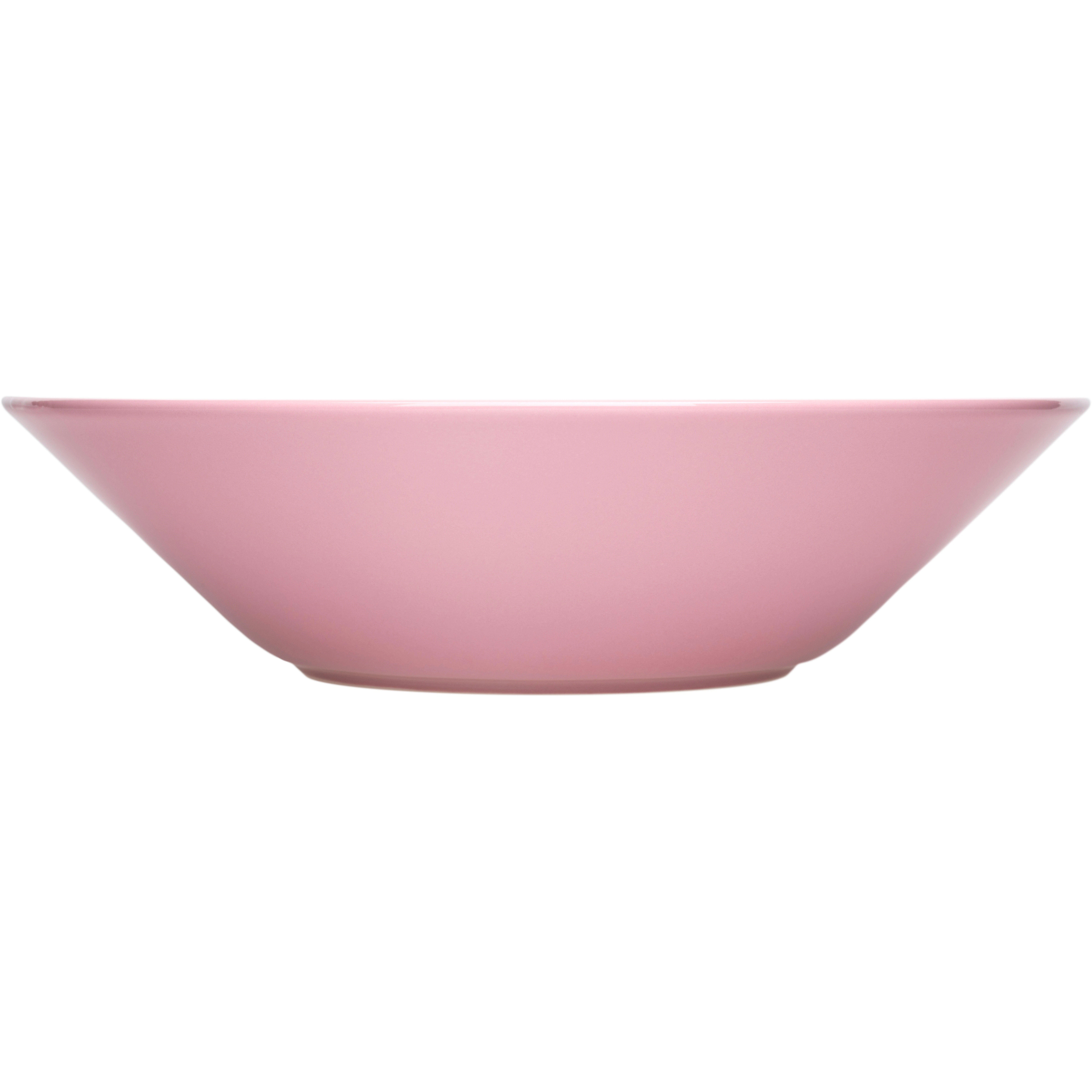 Iittala Teema Dyb Tallerken 21 Cm Rose - Serveringssk&aring;le Vitroporcelain Rose (Pink) - 1084116