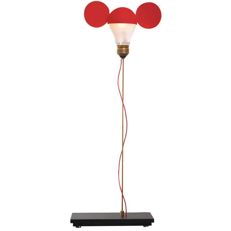I Ricchi Poveri Toto Bordlampe, Rød