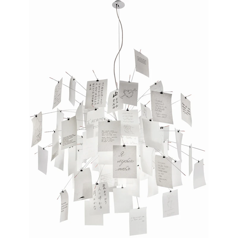 Zettel'z 5 Pendel Sølv 330 cm