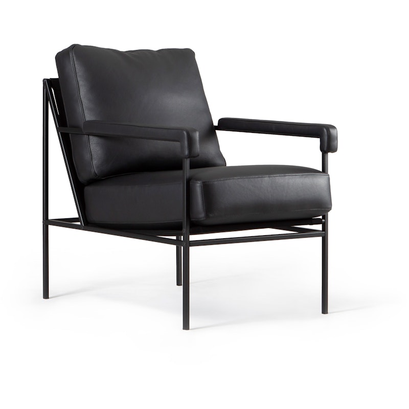 Seventy Five Lænestol Læder, Black Edition