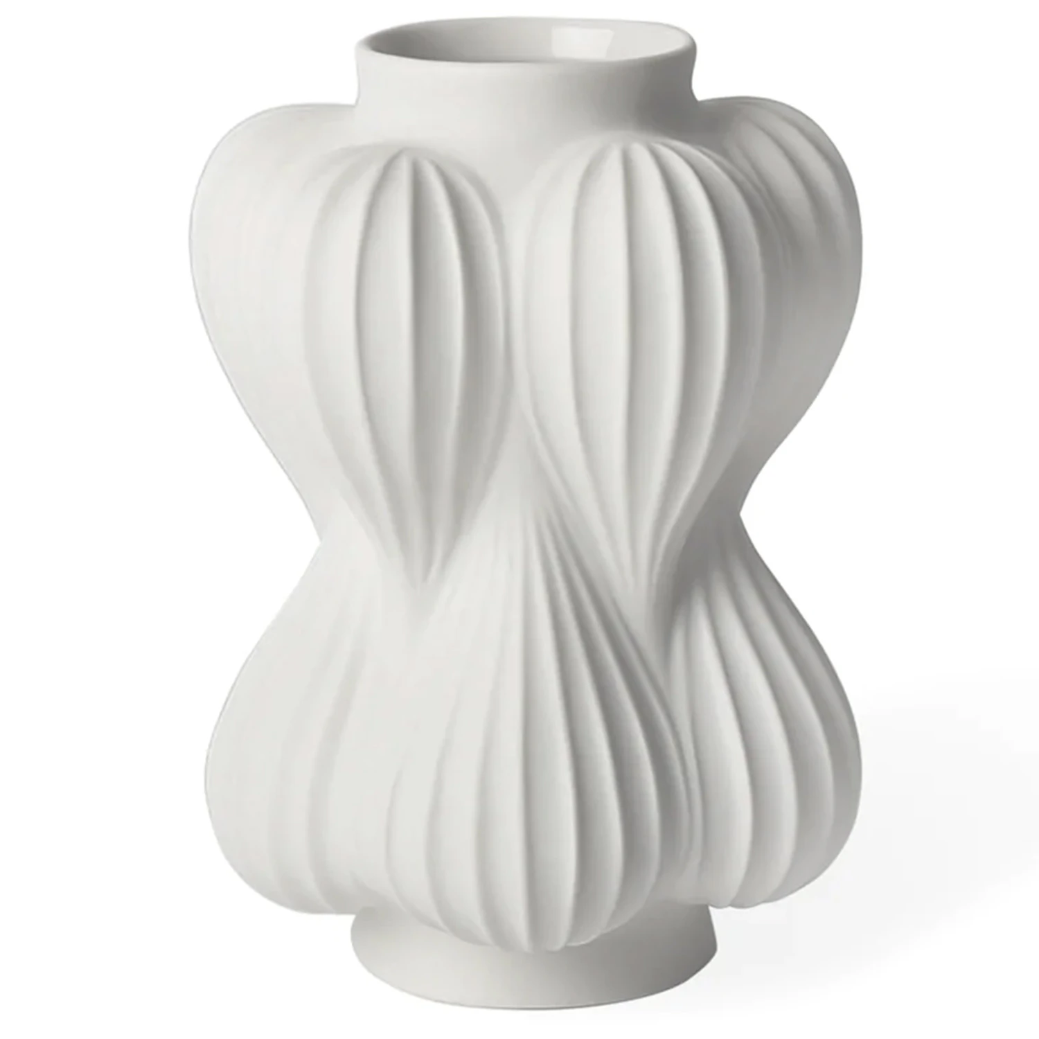 Jonathan Adler Balloon Vase Medium 21 Cm - Vaser Keramik Hvid - JA-29861