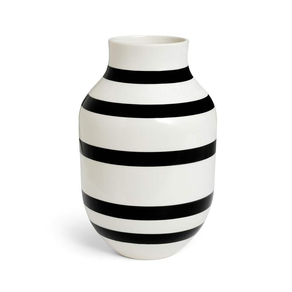 K&auml;hler Omaggio Vase Large - Vaser Keramik Sort - 690182