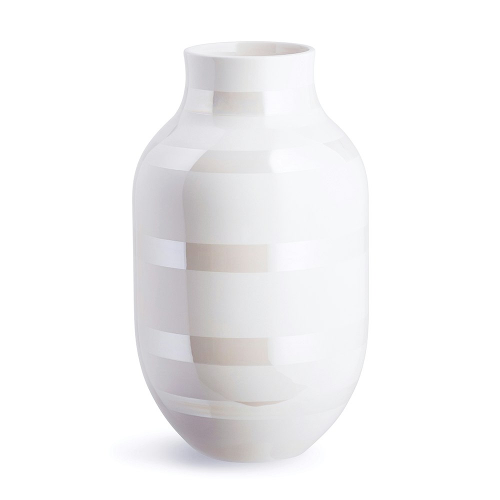 K&auml;hler Omaggio Vase Large Perlemor - Vaser Keramik Mother of Pearl - 691782