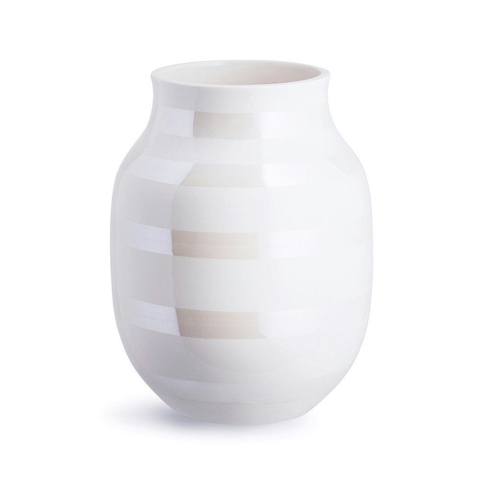 K&auml;hler Omaggio Vase Medium Perlemor - Vaser Keramik Mother of Pearl - 691781