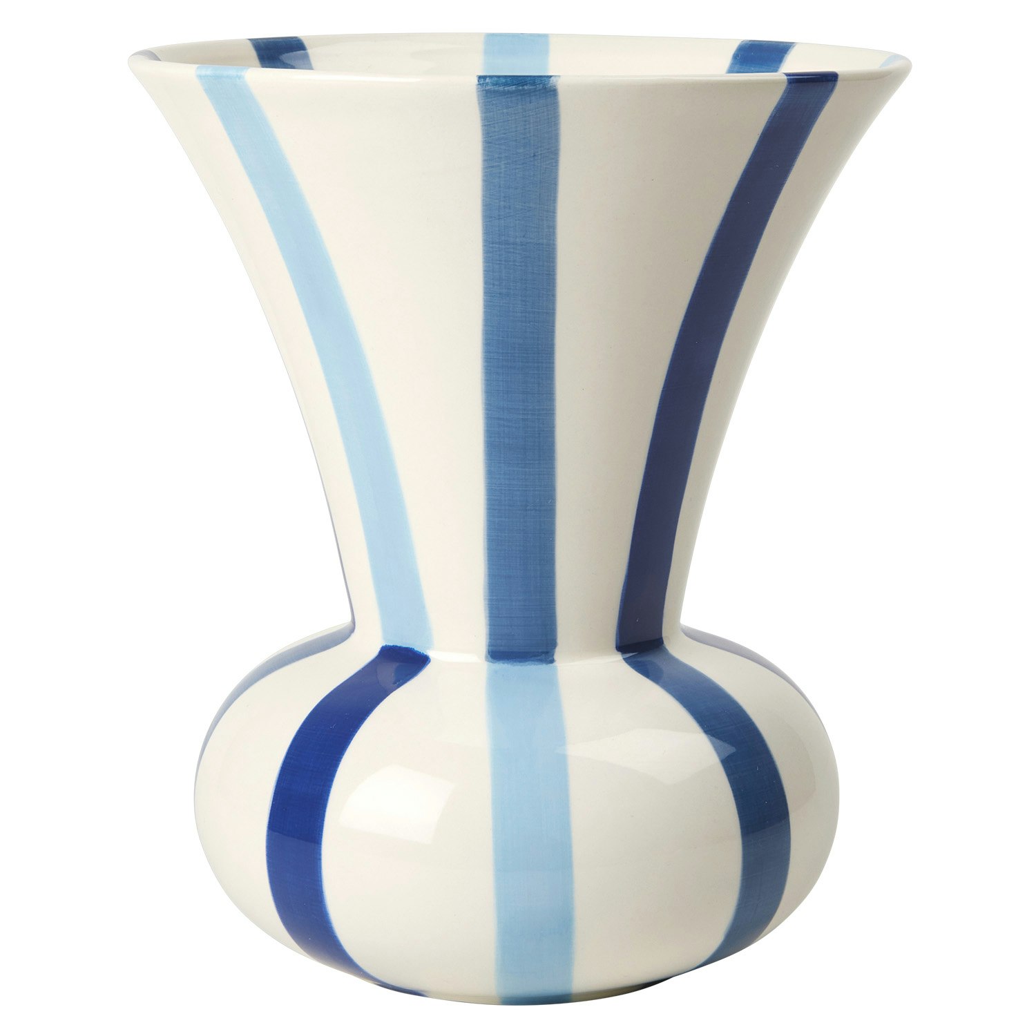 K&auml;hler Signature Vase H20 Cm - Vaser Stent&oslash;j Bl&aring; - 690485
