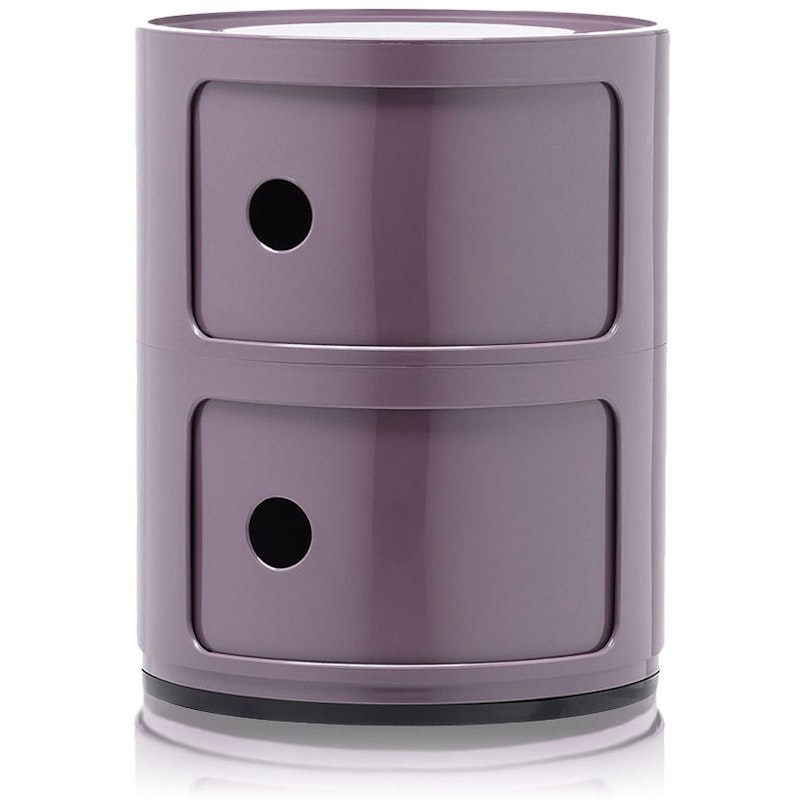 Componibili Classic Opbevaring med 2 Rum, Violet