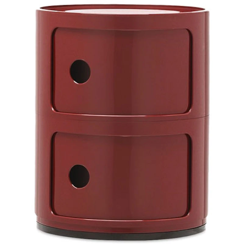 Componibili Classic Opbevaring Med 2 Rum, Bourgogne