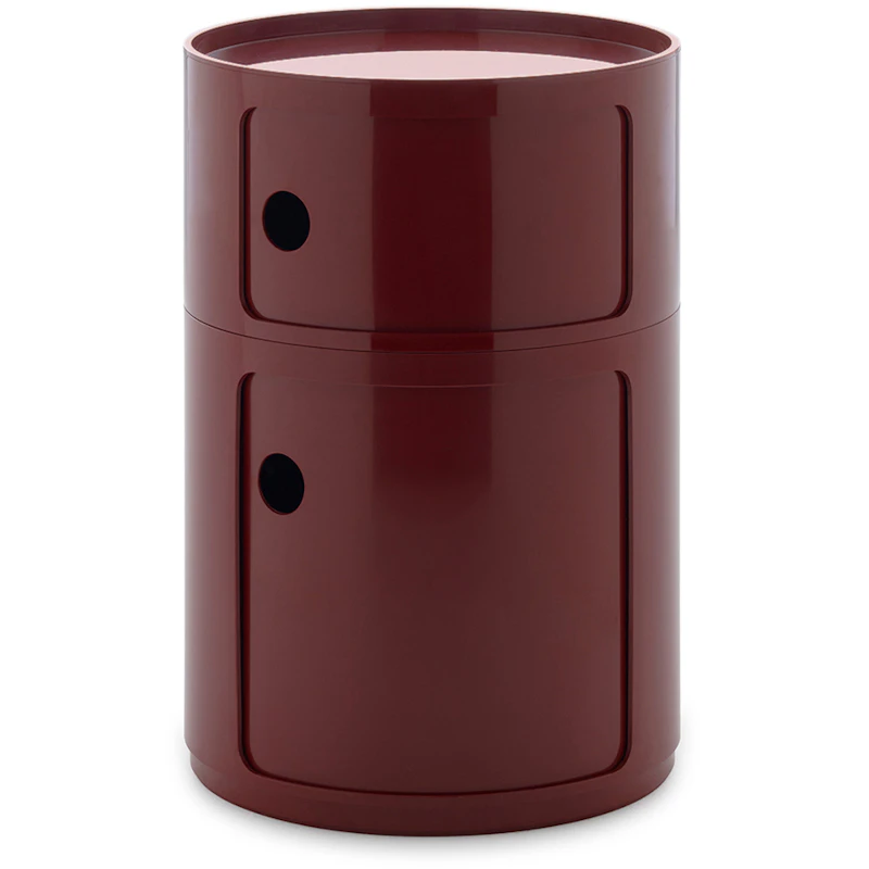 Componibili New Big Opbevaring Med 2 Rum, Bourgogne
