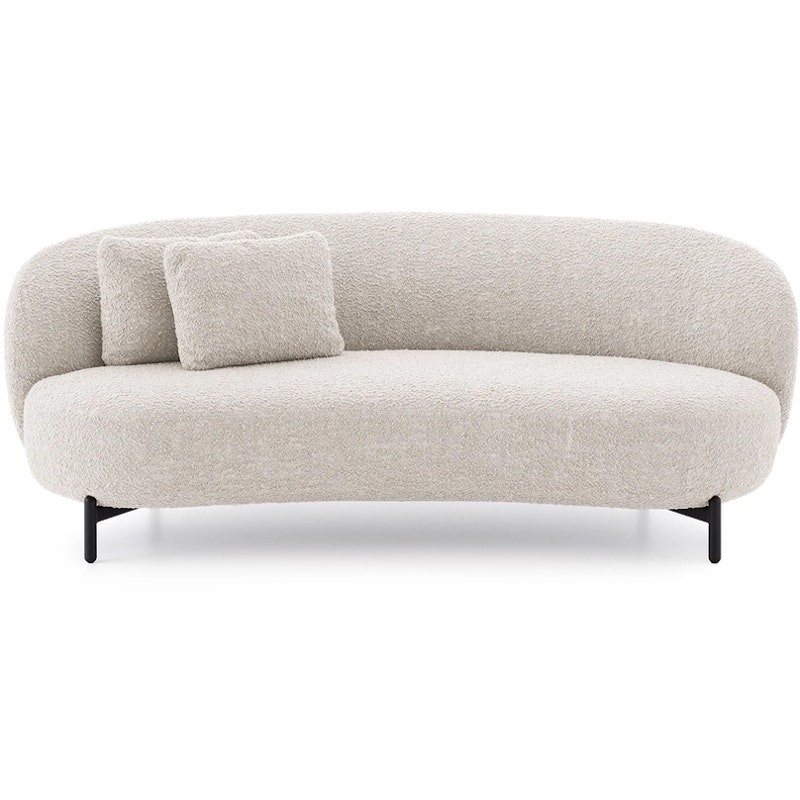 Lunam Curly Sofa, Hvid