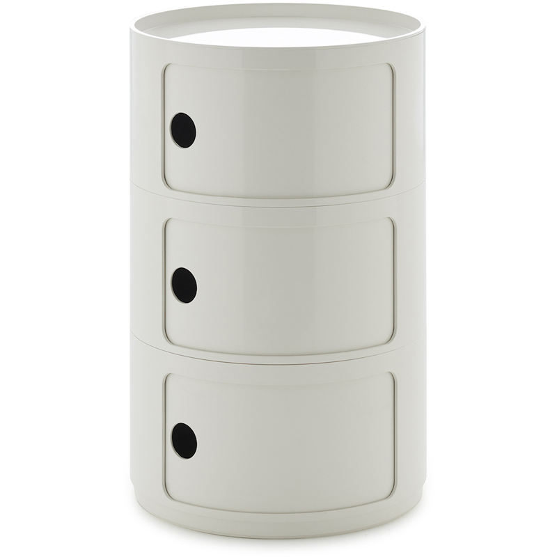 Componibili New Big Opbevaring Med 3 Rum, Hvid