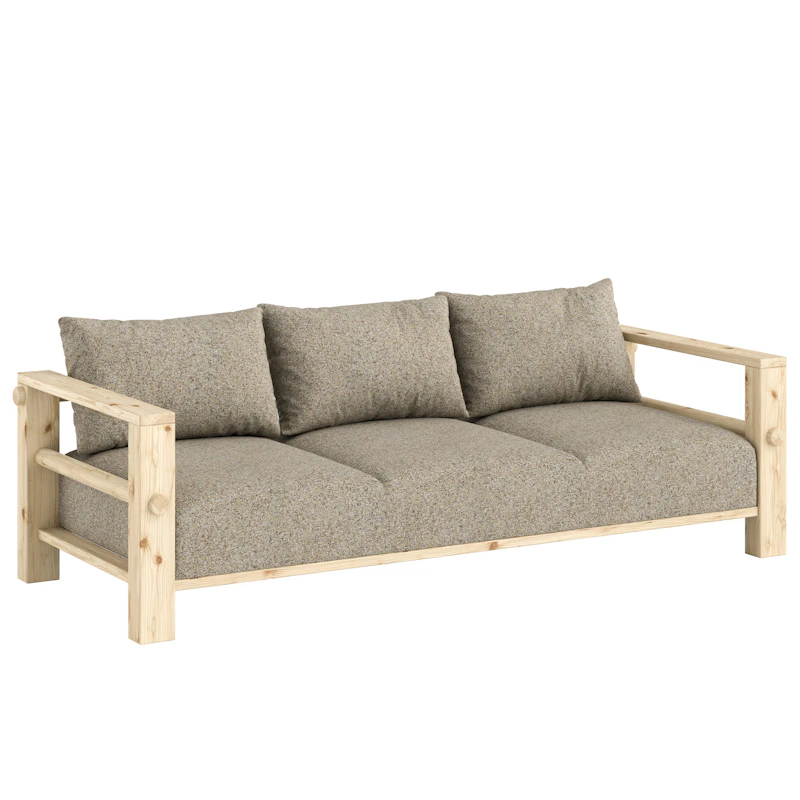 Bare Sofa Bed, Warm Sand / Raw
