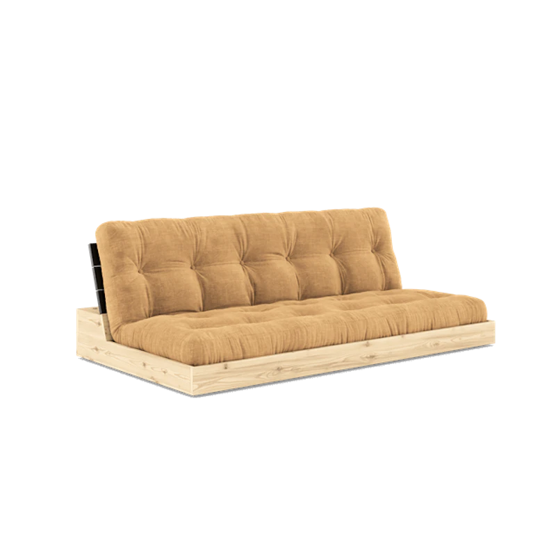 Base Sovesofa Med 5-Lags Madras Black Night/Fudge Brown