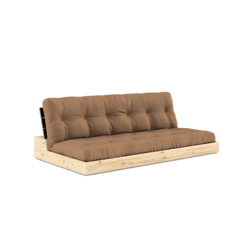 Base Sovesofa Med 5-Lags Madras Black Night/Mocca