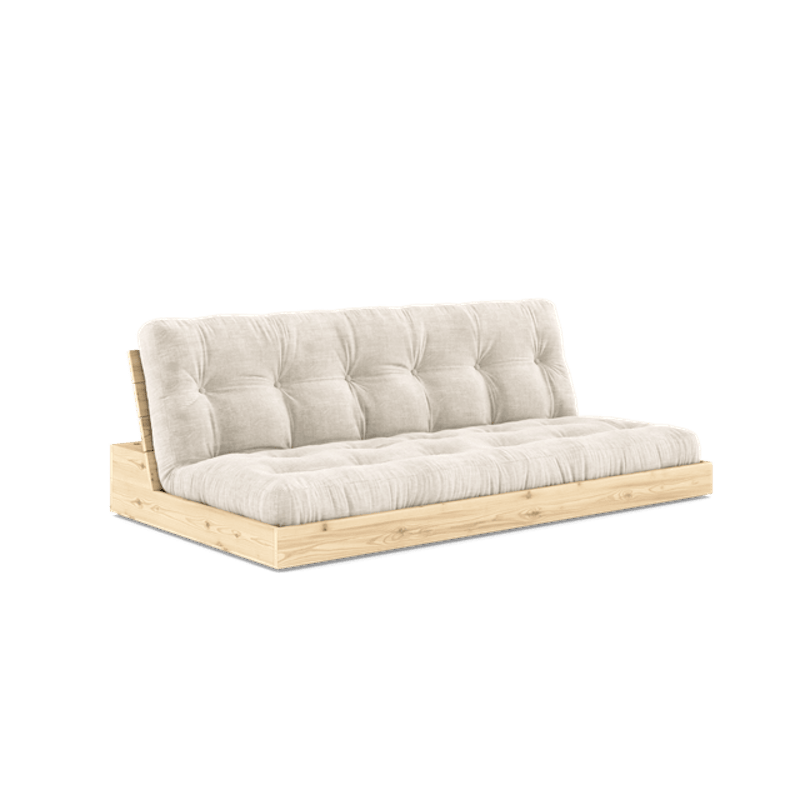 Base Sovesofa Med 5-Lags Madras Klar/Ivory