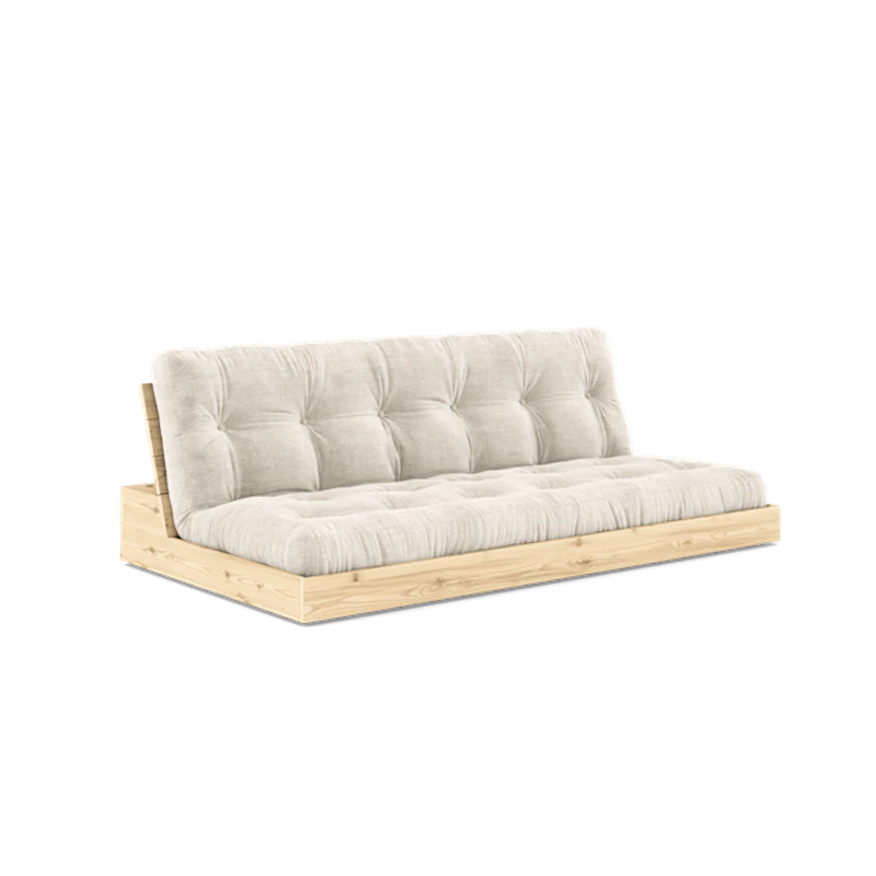 Base Sovesofa Med 5-Lags Madras Klar/Ivory