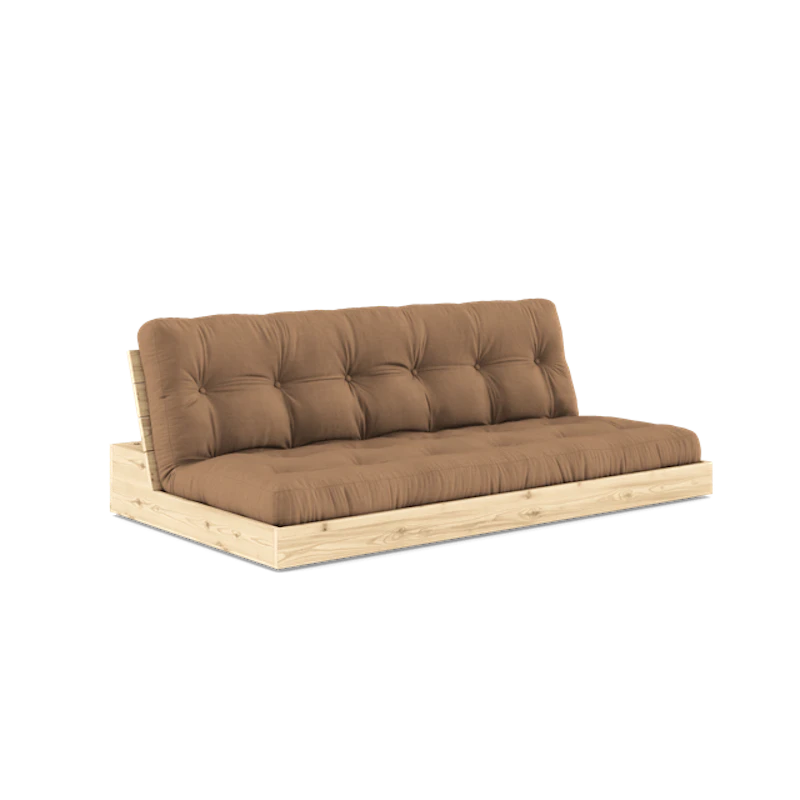 Base Sovesofa Med 5-Lags Madras Klar/Mocca